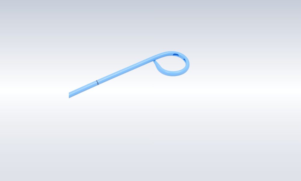 Nephrostomy catheter J