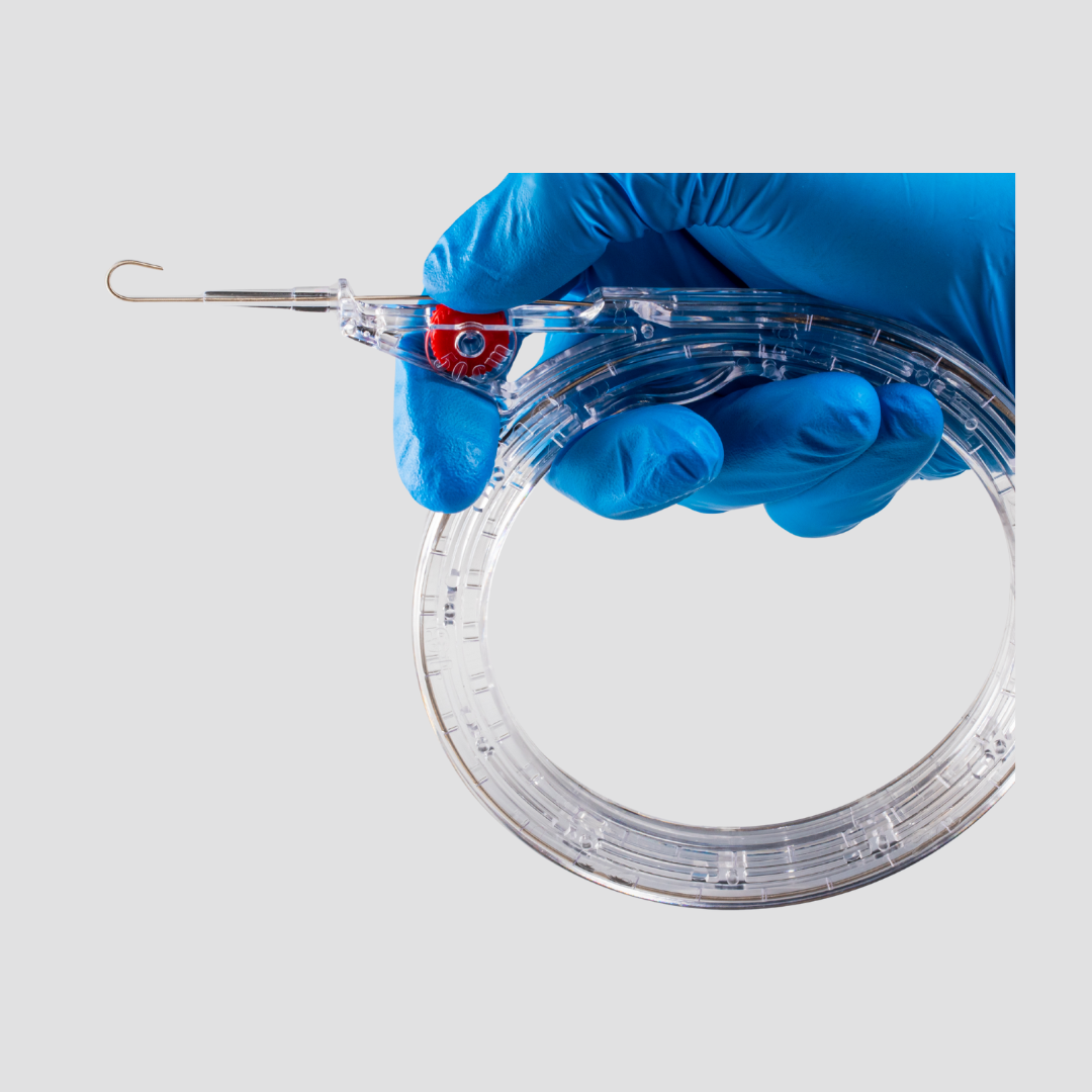 The kits come equipped with an Amecath roller dispenser and a J-end nitinol guide wire
