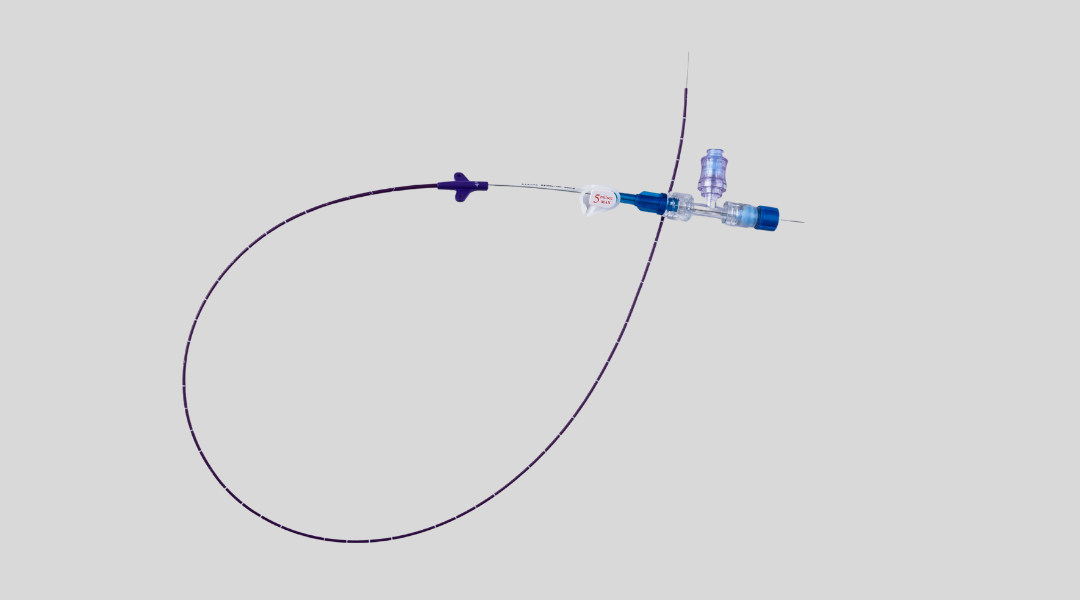 Power Resistant PICC  Can Withstand 300 psi of power injection  And Achieve Max flow rate up to 5 ml/sec