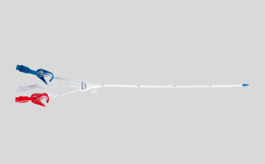 Straight Triple Lumen Catheter