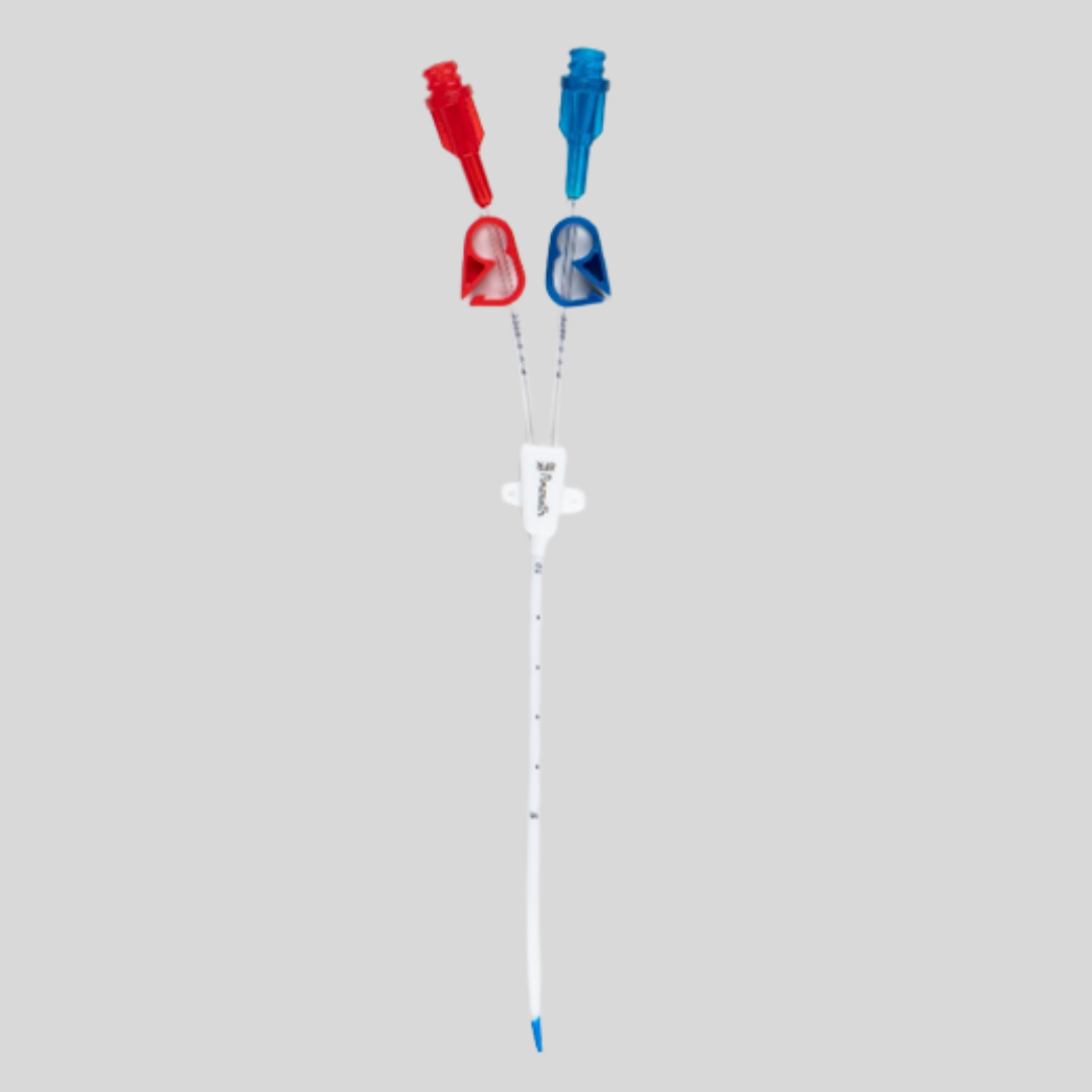 Straight Double Lumen Catheter